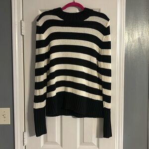 NWOT KULE Tatum Sweater in Black and Cream